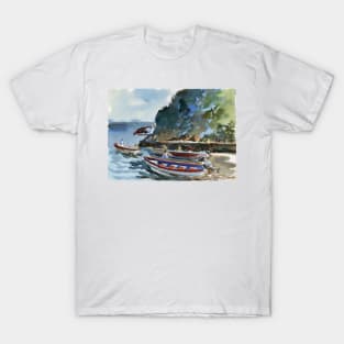 Launching at Choroni Beach T-Shirt